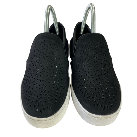 Vionic Midi Perforated Leather Slip On Sneaker Shoes Black Womens‎ Size 7 - Picture 5 of 12